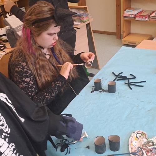 Gruselige Spinnen Werkstatt