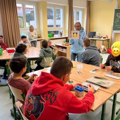 Kunstworkshop mit Andreas Pemsel Arnold