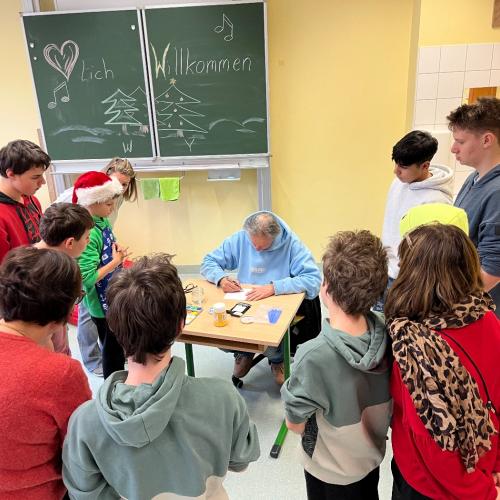 Kunstworkshop mit Andreas Pemsel Arnold