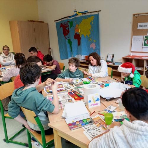 Kunstworkshop mit Andreas Pemsel Arnold