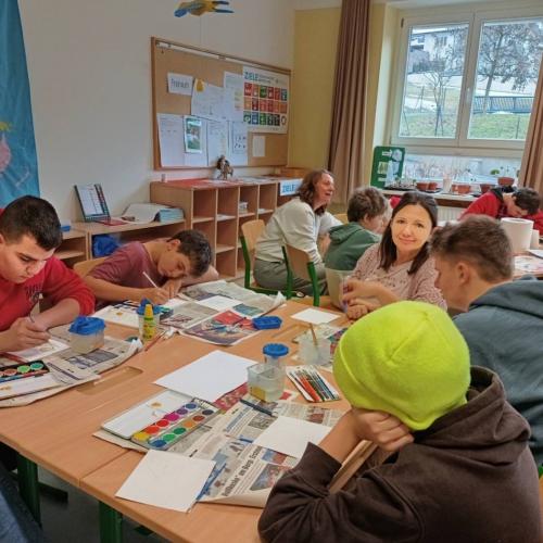 Kunstworkshop mit Andreas Pemsel Arnold