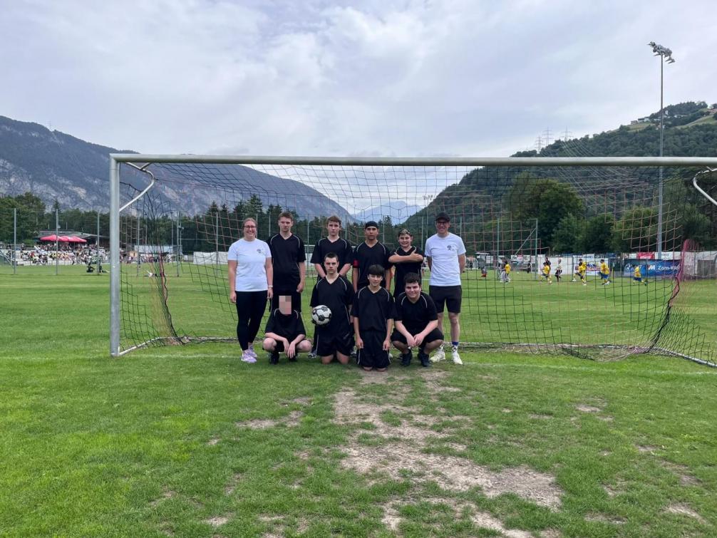 Mannschaftsfoto Fußballturnier