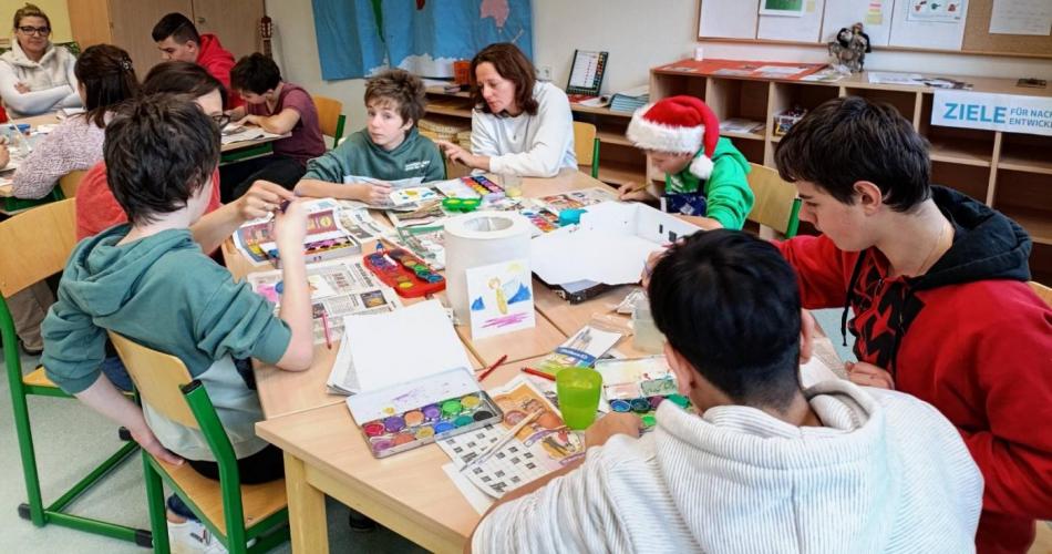 Kunstworkshop mit Andreas Pemsel Arnold