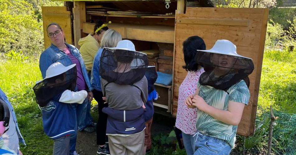 Besuch bei Hanni und den Bienen